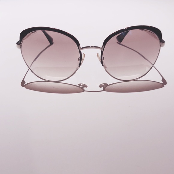 Prada round sunglasses SPR 54S purple/silver - Picture 2 of 7